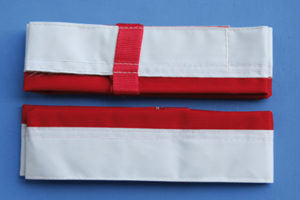 Coppia tasche porta antenne cm. 5 con velcro Art. P15