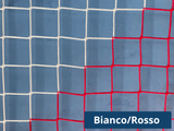 Coppia Reti Calcetto 3x2m Maglia QUADRA in Polipropilene H.T. da 100x5mm Art. 148