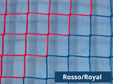 Coppia Reti Calcetto 3x2m Maglia QUADRA in Polipropilene H.T. da 100x5mm Art. 148