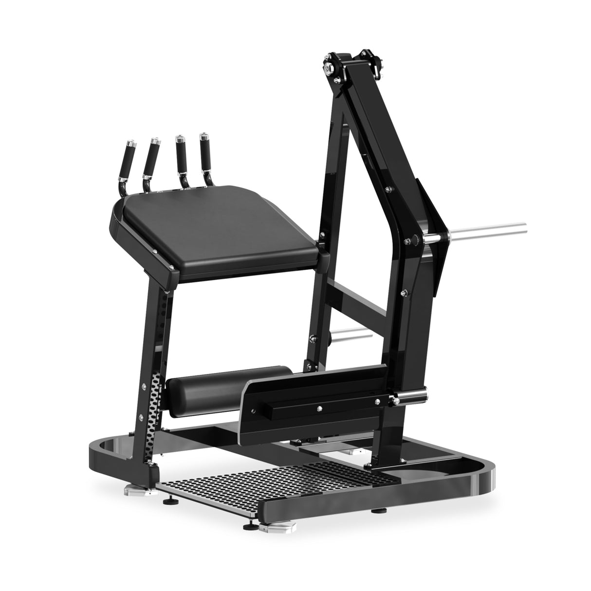 PRONE GLUTE Diamond- serie RS - NERO - Plate Loaded Cod. RSD-PRONEGLUTE