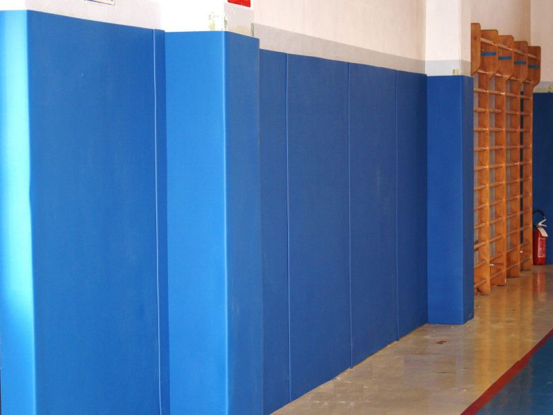 Protezione antitrauma DeS sp. 22 mm Ignifuga cl1 - ideale per colonne e pilastri in palestre,scuole e asili Cod: 084