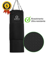 Sacco Boxe Band 30/40 Kg da soffitto Ignifugo e Atossico