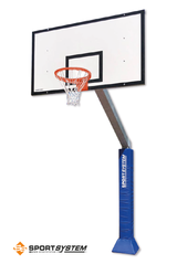 Coppia Protezioni impianto basket monotubolare  Art. S04033 (Per impianto art. S04031)