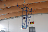 Impianto basket Top a soffitto chiudibile frontalmente o posteriormente verso l'alto omologato FIBA Art. S04070