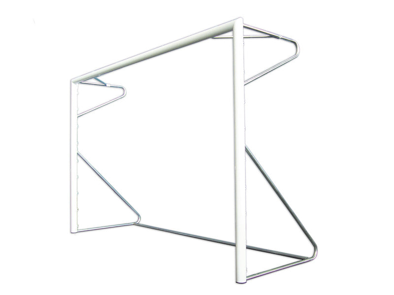 Coppia porte calcetto in alluminio verniciato cm 300x200 modello mobile con base Art. S04602