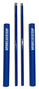 Impianto pallavolo monotubolare con bussole e tendirete a norme FIVB Art. S04726