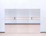 Specchio a Parete Modulare per  Danza "GEDEONE" 120 x 210 cm spessore 6 mm