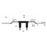 Toorx Professional Safety Squat Bar SSB-PRO