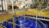 Solarium Modulare M.O. (Progetto Modulare del sistema montante del Palco Modulare che consente la realizzazione di piattaforme perfette, anche in posizioni impervie o con forti dislivelli)