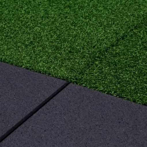 Erba sintetica per palestra Pavimentazione SQUARE GRASS PREMIUM antitrauma 1,00 m x 1,00 m spessori 20 mm o 30 mm
