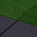 Erba sintetica per palestra Pavimentazione SQUARE GRASS PREMIUM antitrauma 1,00 m x 1,00 m spessori 20 mm o 30 mm