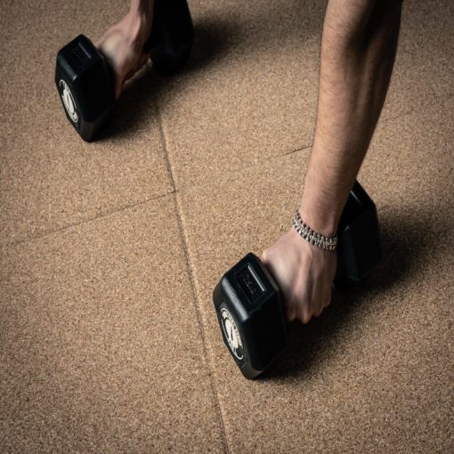 SQUARE PREMIUM CLIC, 20 mm, NERO, PUNTINATO BIANCO o GRIGIO, SABBIA