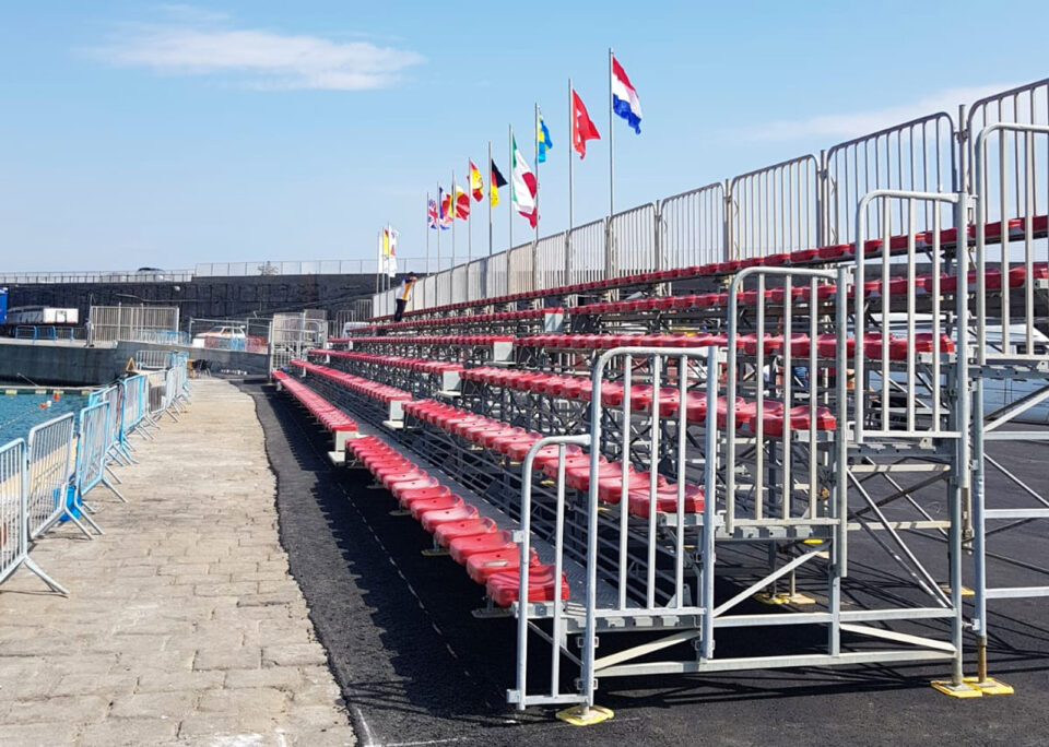 Tribuna Modulare Orlando M.O. per stadi da calcio, impianti sportivi ed eventi