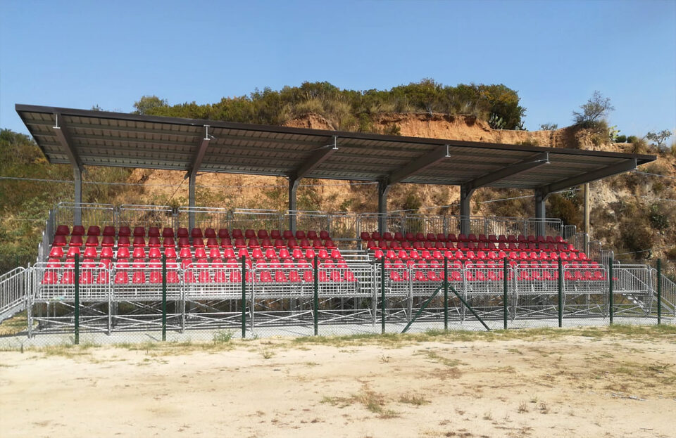 Tribuna Modulare Orlando M.O. per stadi da calcio, impianti sportivi ed eventi