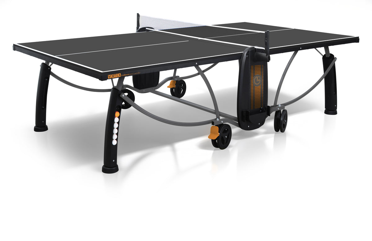 Ping pong Vortex indoor piano gioco antracite con ruote piroettanti NEW 2026! Cod. VORTEX-IC