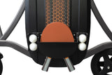 Ping pong Vortex indoor piano gioco antracite con ruote piroettanti NEW 2026! Cod. VORTEX-IC