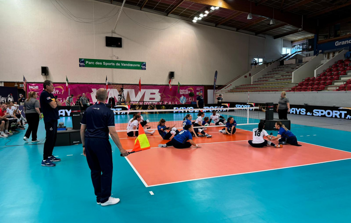 Impianto Sitting Volley / Volley Inclusivo, in alluminio sez. 120x100 Art. V 701