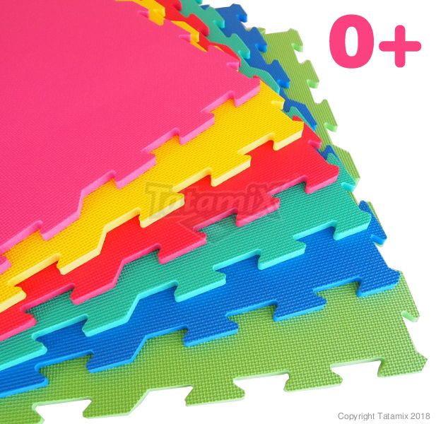 Tatami Puzzle Kids LC613S cm 62x62x1,3 CM  Colori Tenui MINIMO D'ORDINE 8 KIT