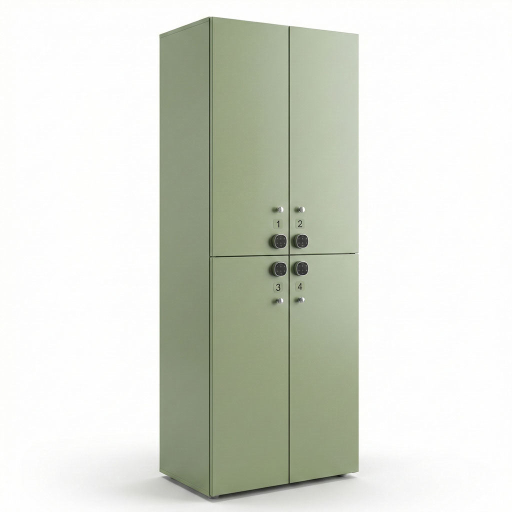 Armadietto spogliatoio 4 Ante Vari colori disponibili  MOD. IF1040/E