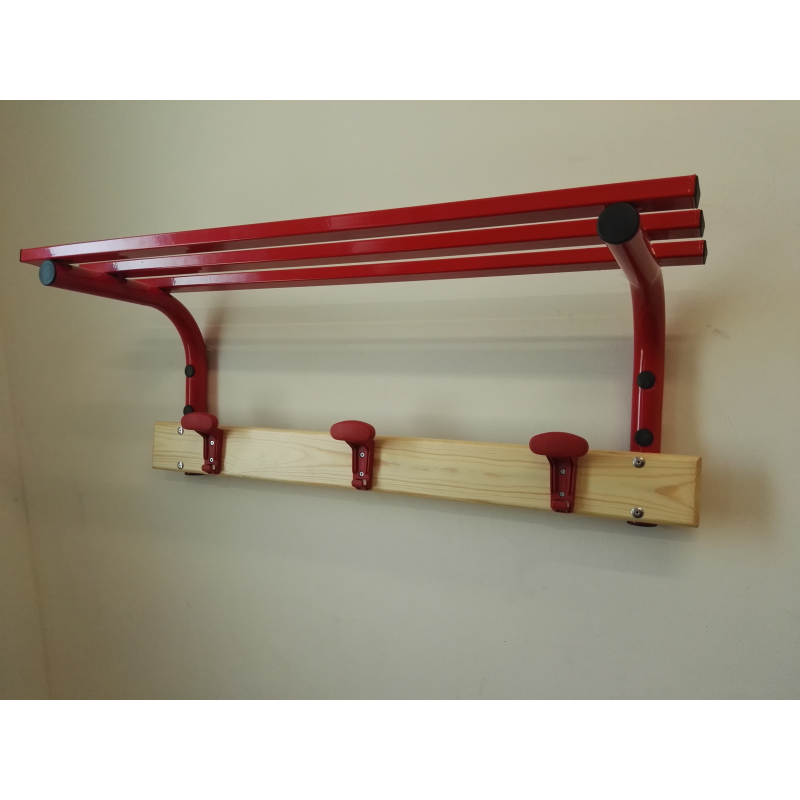 Attaccapanni a parete completo da mt 1 Art. S 876/10 tubo da 40mm