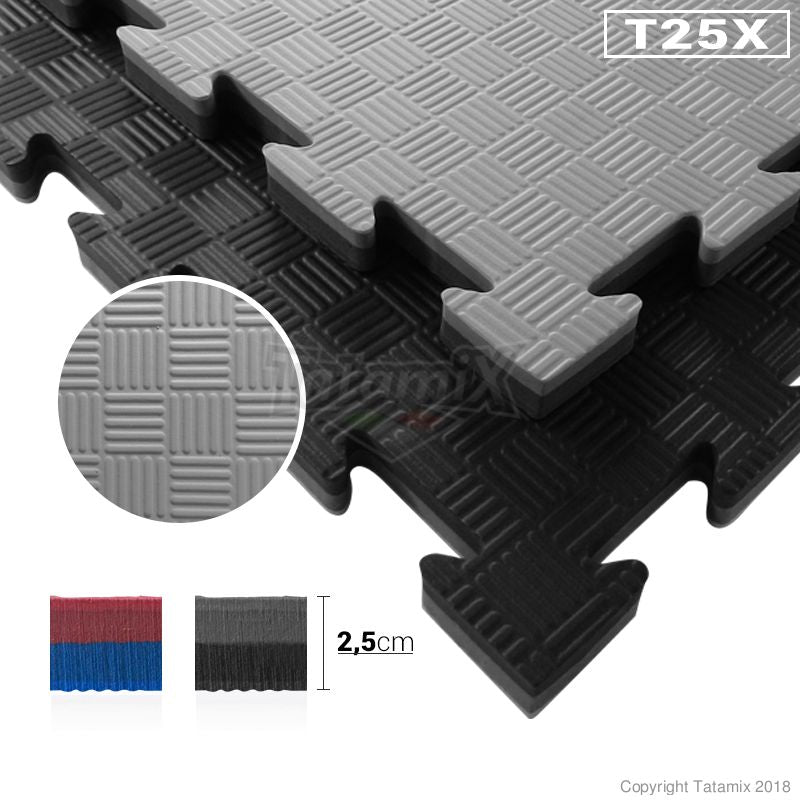 Tatami Ad Incastro Taekwondo T25X 100x100x2,5cm Quantità minima per la vendita 6 Moduli