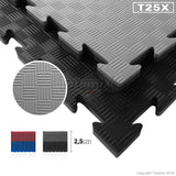 Tatami Ad Incastro Taekwondo T25X 100x100x2,5cm Quantità minima per la vendita 6 Moduli