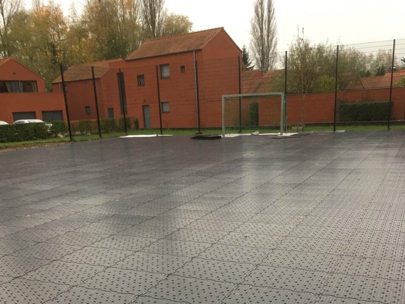 Sottofondo Per Pavimentazioni / Sottofondo base panel / ideale per l’installazione di pavimentazioni sportive su terreno