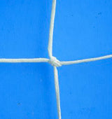 Coppia Reti Calcio Ridotto 6x2,2 mt Maglia QUADRATA in Polietilene da 130x3,5mm Art. 170/2