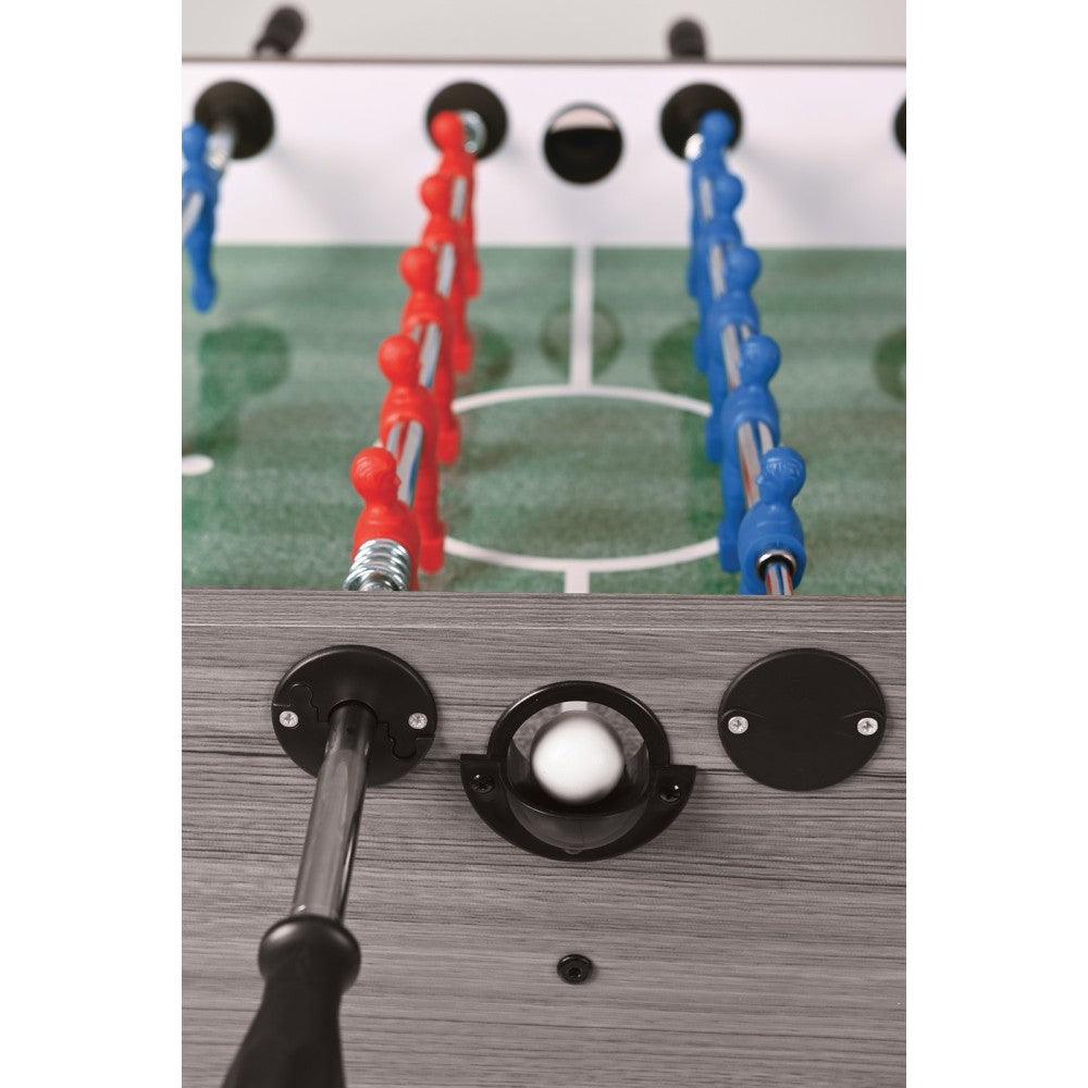 Calciobalilla F 100 Rovere grigio aste uscenti Garlando Cod. F100GRULNO