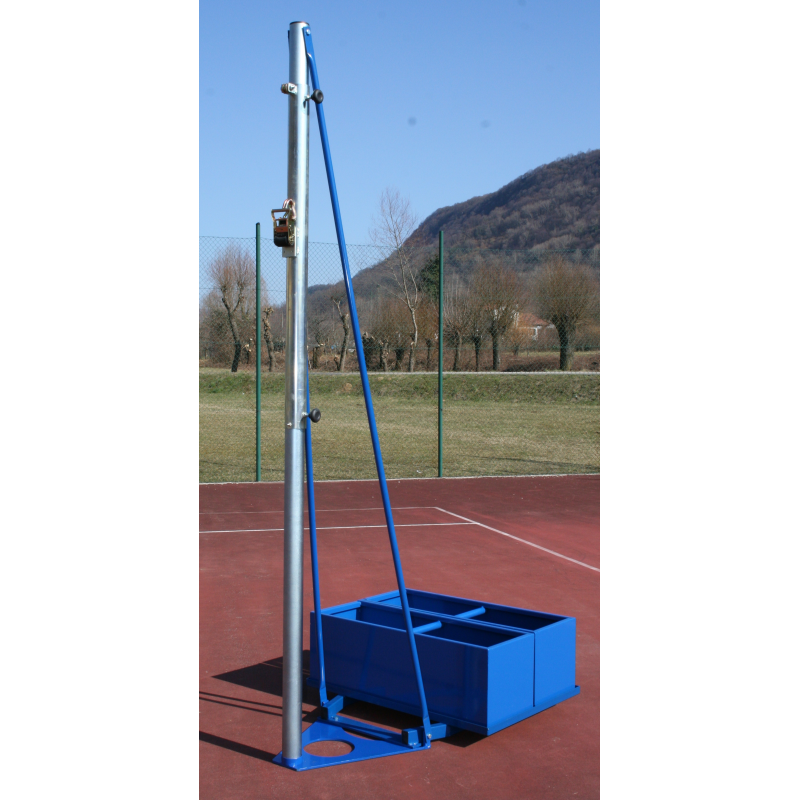 Impianto Pallavolo Volley mobile modello Torneo zavorrabile trasportabile Art. V 700/2