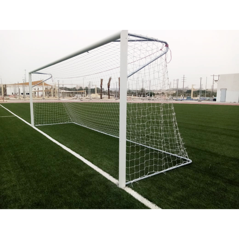Coppia porte calcio 5x2 m in alluminio, trasportabili Art. F 731/15