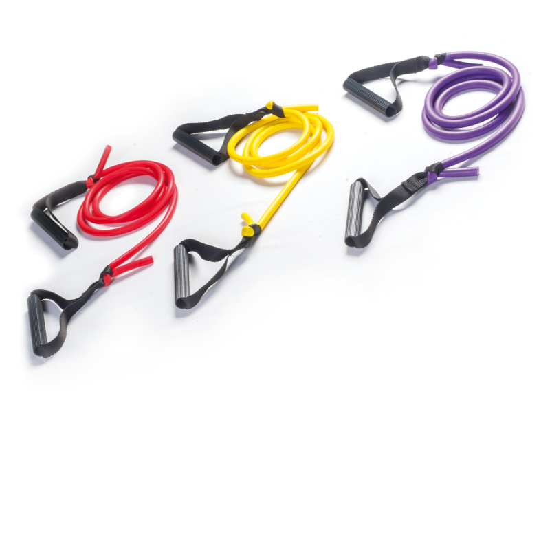 Elastico Tubing Con Maniglie Intensità Leggera Art G1021-1R