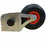 Coppia ruote con staffa trasportabile porta calcio e calcetto Art 6018