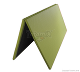 Tatami Pieghevole PP5V 200x200x5cm PU+PE PVC Verde Salvia