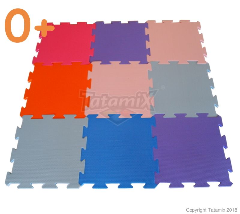 TATAMIX KIT BABY 32 Kit 9 pz. Puzzle kids 32x32x1,3cm COD.  LC313C E COD. LC313S MINIMO D'ORDINE 8 KIT