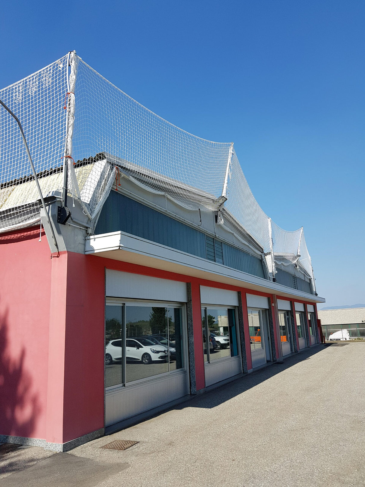 Rete di Sicurezza per ponteggi di tipo U Art.ART. RS7/2 CLASSE A2 Conforme ad UNI EN 1263/1-2 e UNI 11808/1-2-3-4 PREZZO AL MQ