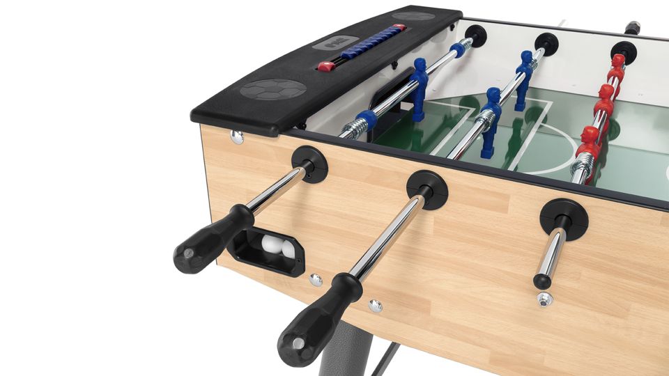 Calcio Balilla Fas Fun Teak Listellare Aste Rientranti