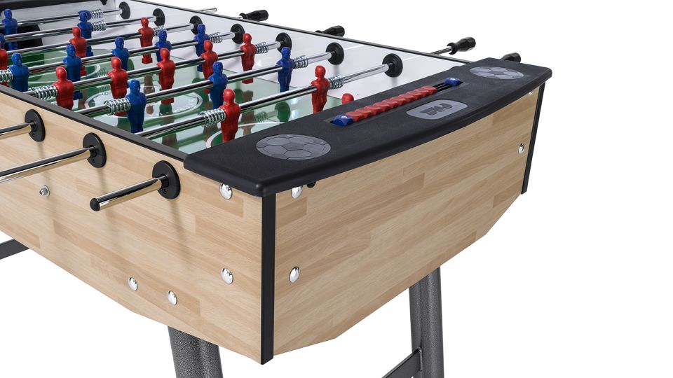 Calcio Balilla Fas Fun Teak Listellare Aste Rientranti