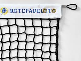 Coprinet Coprirete personalizzata con vs logo per rete Padel COSTO GRAFICA COMPRESO