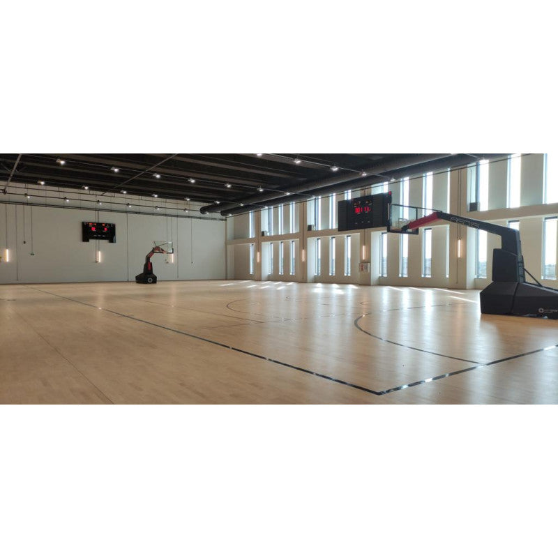 Impianto basket Art. RED 15 certificato FIBA sbalzo cm.330