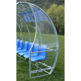 Panchine allenatori lunghezza m.2 Acciaio Zincato a caldo Art. F 752/2