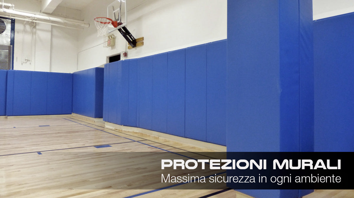 Protezioni Murali BLU Gamma in  PVC Per Interno 200x130x24mm ANTITRAUMA Cod. PMBAS