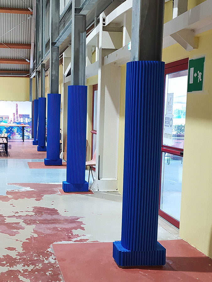 Protezioni antitrauma colonne impianti sportivi ONDA o MAXI ONDA