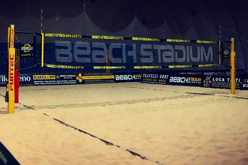 Rete Regolamentare Beach Volley 100x3,5mm in Polipropilene H.T. da 8,50x1 mt Art. P170