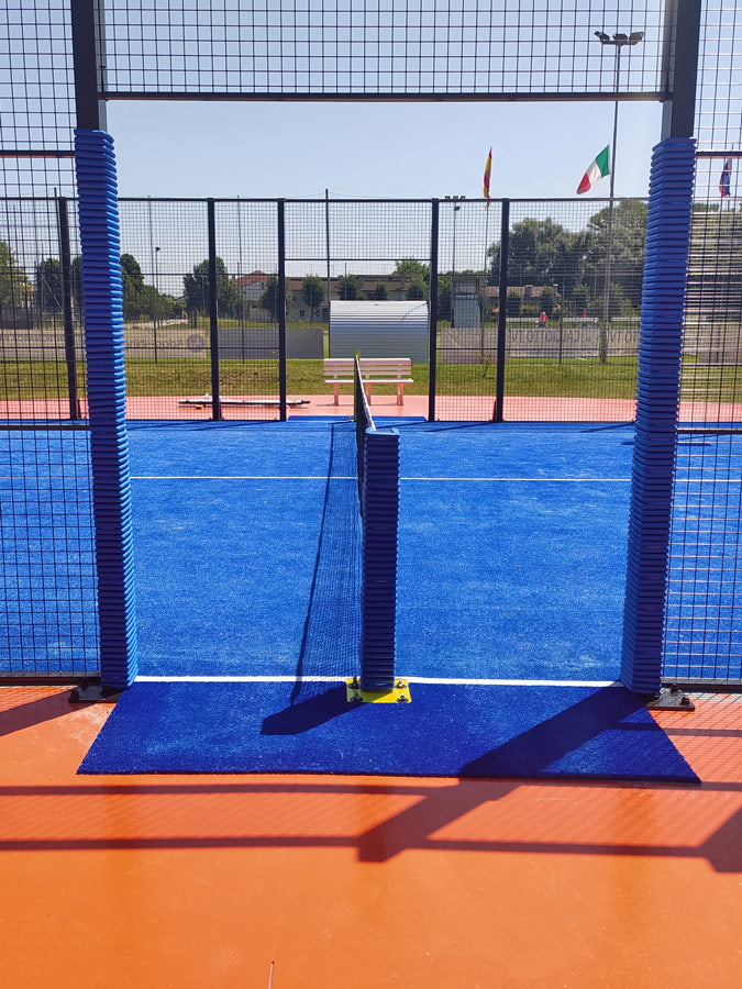 Set Protezioni Campi Padel Antinfortunistiche in EVA Onda da sagomare costo del set completo per 1 campo
