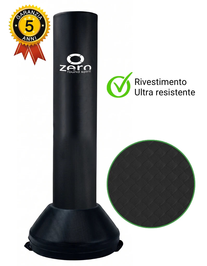 Sacco Boxe da terra Btech Light Ignifugo e Atossico (Colore GRIGIO SILVER)