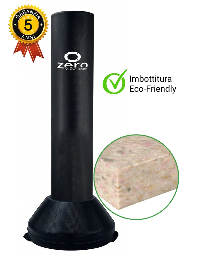 Sacco Boxe da terra Btech Light Ignifugo e Atossico (Colore GRIGIO SILVER)
