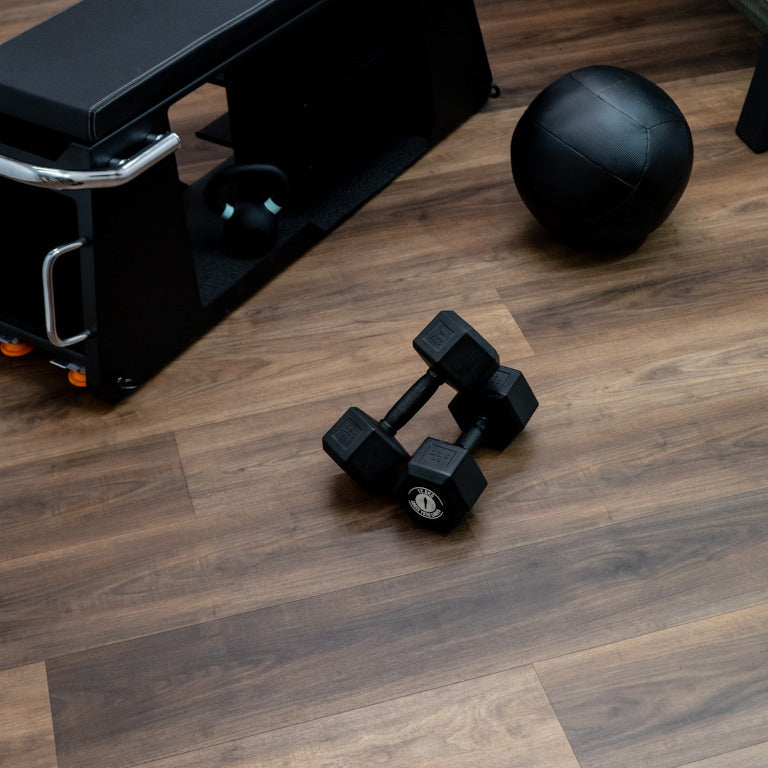 WOOD SPC Pavimento vinilico EFFETTO LEGNO spc per palestra, reception e vari ambienti   (Stone Plastic Composite)