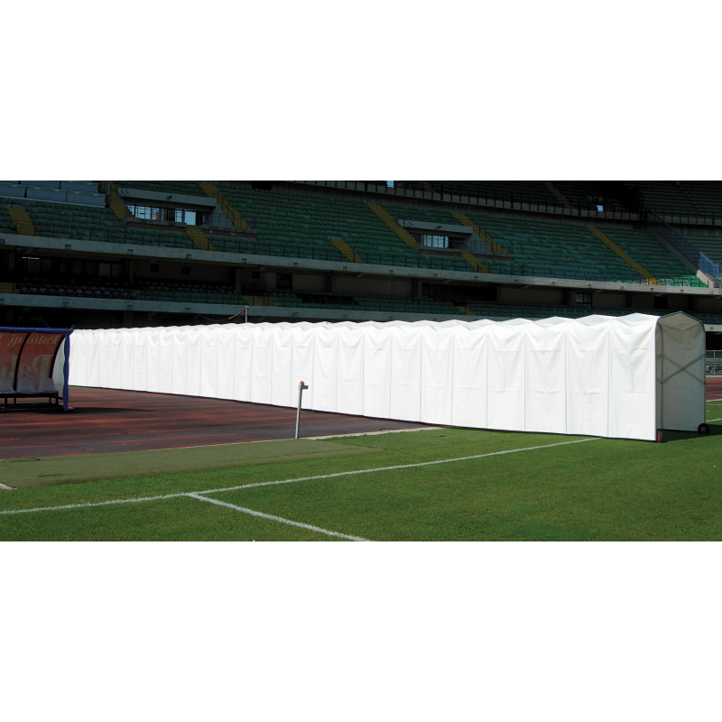 TUNNEL ESTENSIBILE Art. F737 larghezza 2 m, altezza totale 2,4 m. , lunghezza m. 5,36